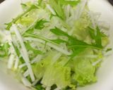 ＊カリカリじゃこ＆にんにくの和風サラダ＊作り方1写真