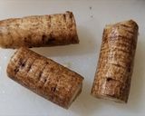 天然ブナシメジと牛蒡の味噌汁＾＾作り方4写真