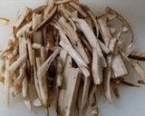 天然ブナシメジと牛蒡の味噌汁＾＾作り方5写真