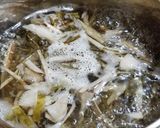 天然ブナシメジと牛蒡の味噌汁＾＾作り方7写真