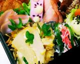 食べれるバラン♡レタスハム巻き作り方5写真