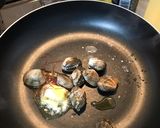 旬のアサリとネギのピリ辛ボンゴレ作り方4写真