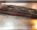 ワラサの昆布締めの軽い冷燻作り方2写真