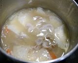 簡単！豚こま豚汁☆やせるお味噌汁作り方4写真