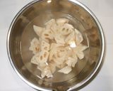 大きめ蓮根きんぴら♪簡単ご飯のおかず作り方3写真