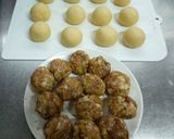 【低糖質】大豆粉入牛スジ肉まん作り方8写真