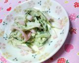 ✿胡瓜と❀かまぼこの✿柚子マヨ和え作り方3写真