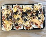ピザトースト★アンチョビとトマトソース作り方4写真