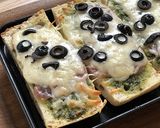 ピザトースト★アンチョビとトマトソース作り方6写真