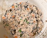 豆腐と挽き肉の五目巾着煮作り方3写真