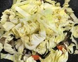 ズボラ残り野菜と鳥のガーリックマヨ炒め作り方4写真