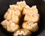 豆腐と挽き肉の五目巾着煮作り方5写真