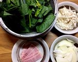 ほうれん草のソテー作り方1写真