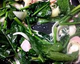 ほうれん草のソテー作り方5写真