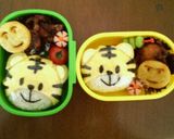しまじろう弁当（キャラ弁）作り方6写真