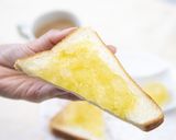 オリーブオイル&ジャムトースト作り方3写真