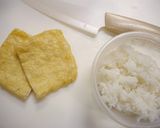簡単！ふわとろ☆詰めて煮るだけ稲荷寿司作り方1写真
