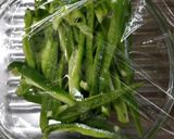 簡単副菜♪ピーマンの鶏ガラ・レモン風味作り方1写真
