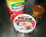 缶詰で簡単♪さばのトマト煮作り方1写真