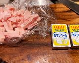 超！簡単 ブロッコリーとハム&チーズ作り方1写真