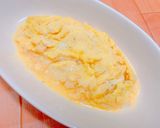 チーズとろ〜り大豆入りヘルシーオムレツ作り方4写真