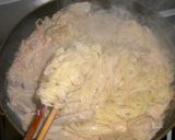 カニとホタテの本格トマトクリームパスタ。作り方7写真