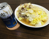 牛肉と白菜のすき焼き風炒め煮作り方26写真