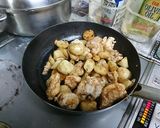 菊芋と鶏モモ肉の甘酢あん作り方9写真