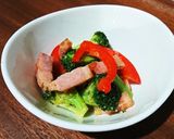 ベーコンと野菜のガーリックチーズ炒め作り方5写真