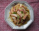 チャーハンっぽい味のスパゲッティ♪作り方2写真