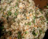 しらすと青菜の梅ちゃーはん作り方3写真