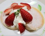 ふわふわ♥いちごのスフレパンケーキ♪作り方17写真