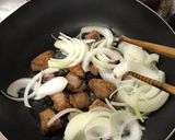 ニラレバ炒め作り方5写真