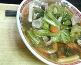 ✿醤油ラーメン❀⇒✿野菜たっぷり旨煮麺♪作り方4写真