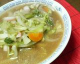 ✿醤油ラーメン❀⇒✿野菜たっぷり旨煮麺♪作り方5写真
