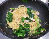 簡単♥ベーコンとほうれん草の和風パスタ♪作り方8写真