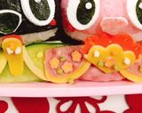 スティッチ&エンジェル ひな祭りキャラ弁作り方8写真