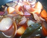 【保存食】牛スネ肉のスープ煮で３品作り方9写真