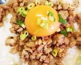 雑炊肉味噌トッピング作り方4写真