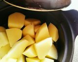 土鍋でチンするウインナー入り粉ふきいも作り方1写真