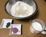 春の３色ねじりベーグル作り方1写真