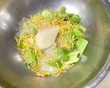 セロリと菊花の薬膳浅漬け。作り方2写真
