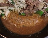 牛肉もやし長ねぎの炒め物★味噌ウスター味作り方7写真