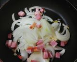 チキンのカルボナーラ風チーズクリーム♡作り方3写真