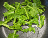 春✾菜の花とハムと卵の塩麹炒め作り方6写真