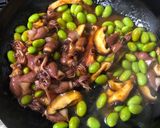 ホタルイカと枝豆のチリソース炒め作り方6写真