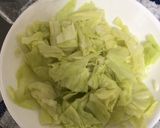 離乳食中期！卵なしお好み焼き (味2種類作り方1写真