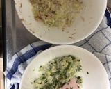 離乳食中期！卵なしお好み焼き (味2種類作り方3写真