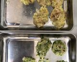 離乳食中期！卵なしお好み焼き (味2種類作り方4写真