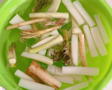 春＊うどと菜の花のさっぱり煮浸し作り方1写真